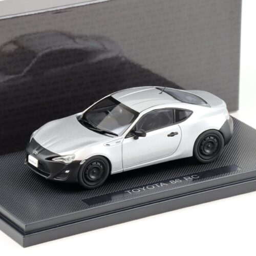 1:43 Ebbro Toyota 86 RC Coupe Sterling silver metallic/ black