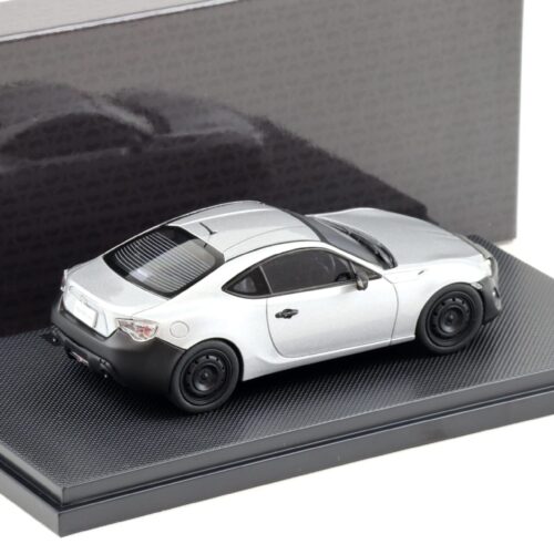 1:43 Ebbro Toyota 86 RC Coupe Sterling silver metallic/ black