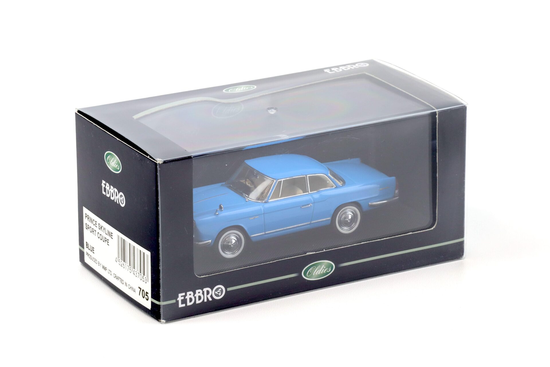 1:43 Ebbro Nissan Prince Skyline Sport Coupe 1962 blue