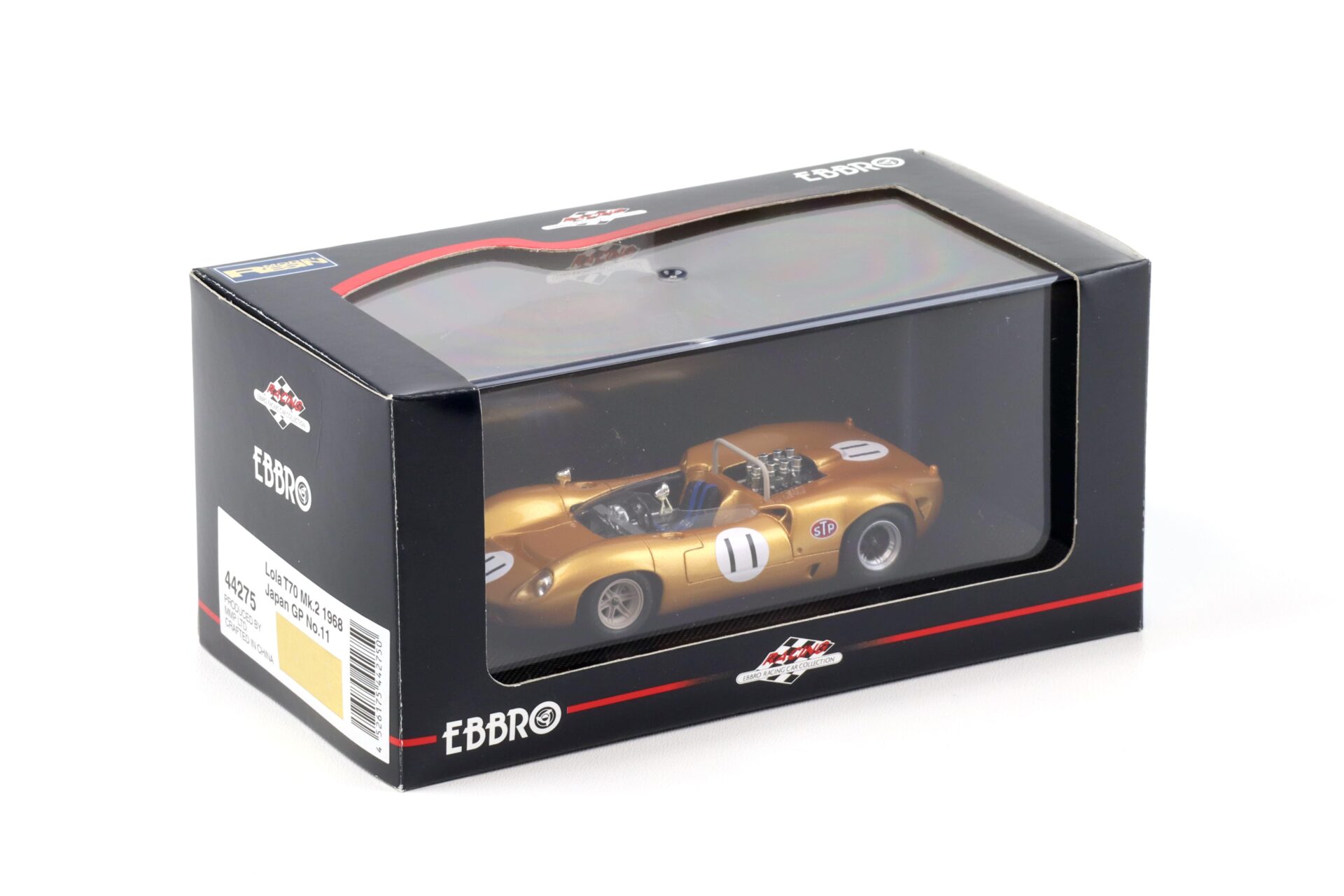 1:43 Ebbro Lola T70 MK.2 Japan GP 1968 #11 Yasuda gold