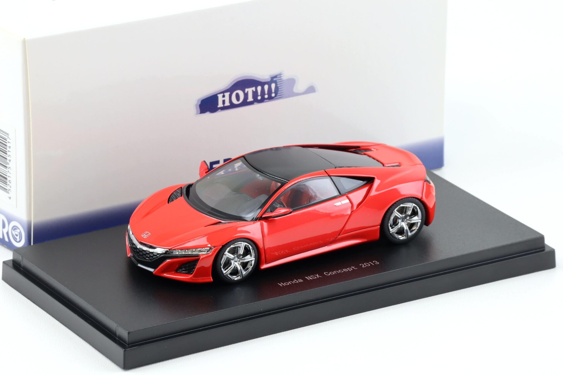 1:43 Ebbro Honda NSX Concept Car 2013 red