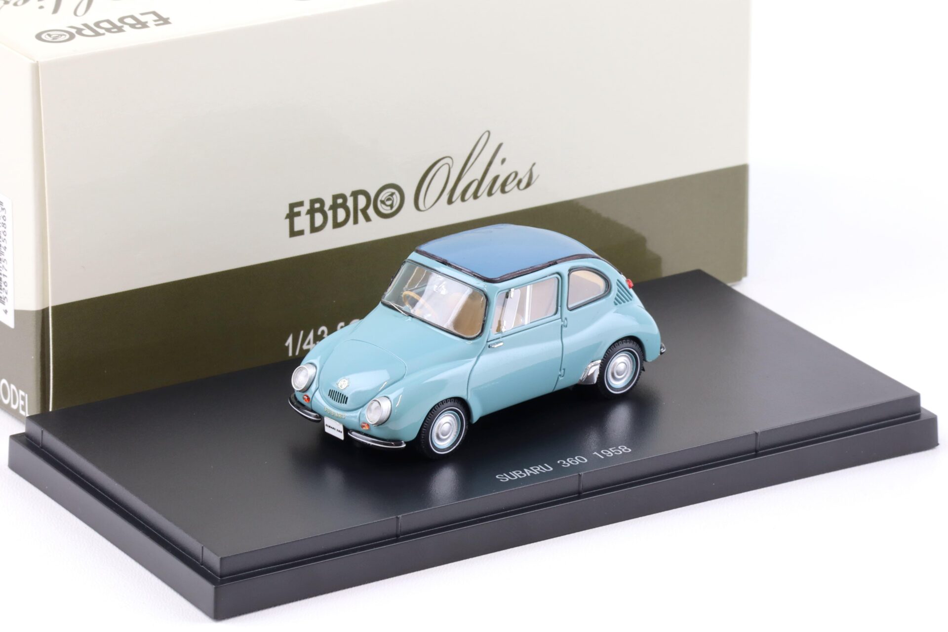 1:43 Ebbro Subaru 360 blue 1958