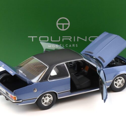 1:18 Touring Modelcars Opel Commodore B GS/E Coupe 1975 Saphire blue met.