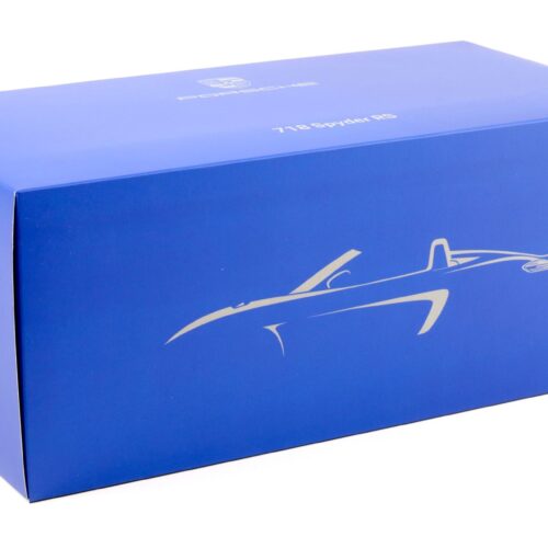 1:18 Spark Porsche 718 Spyder RS (982) San Marino blue Limited WAP DEALER