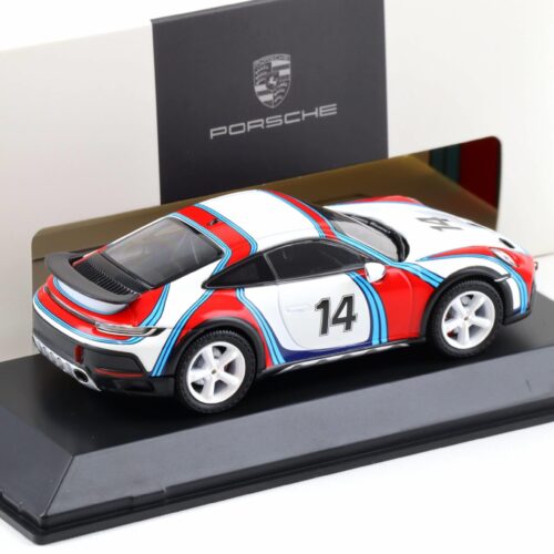 1:43 Spark Porsche 911 (992) Dakar #14 Rallye 1978 Martini Design WAP DEALER