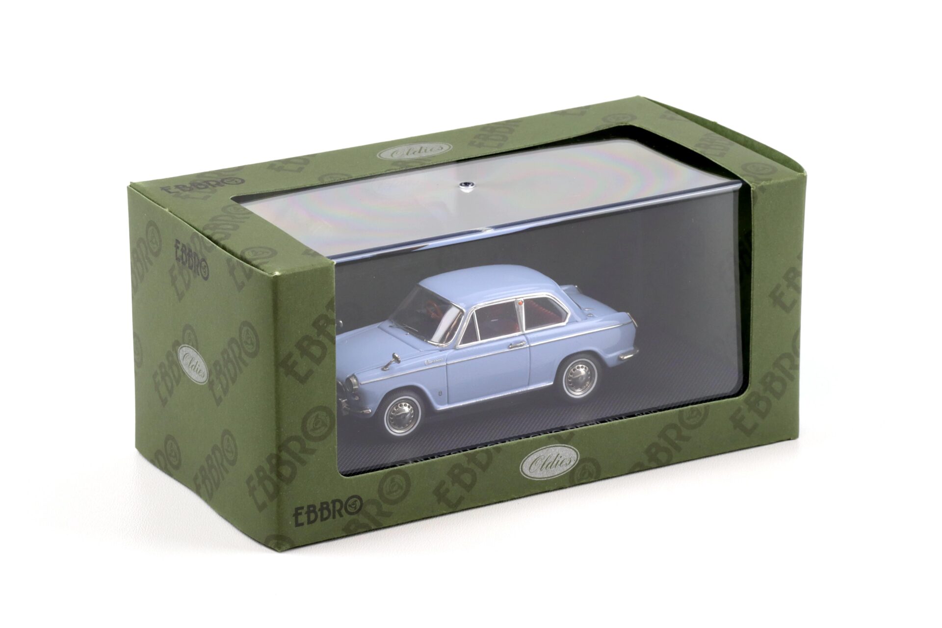 1:43 Ebbro Daihatsu Compagno Berlina 800 blue 1963