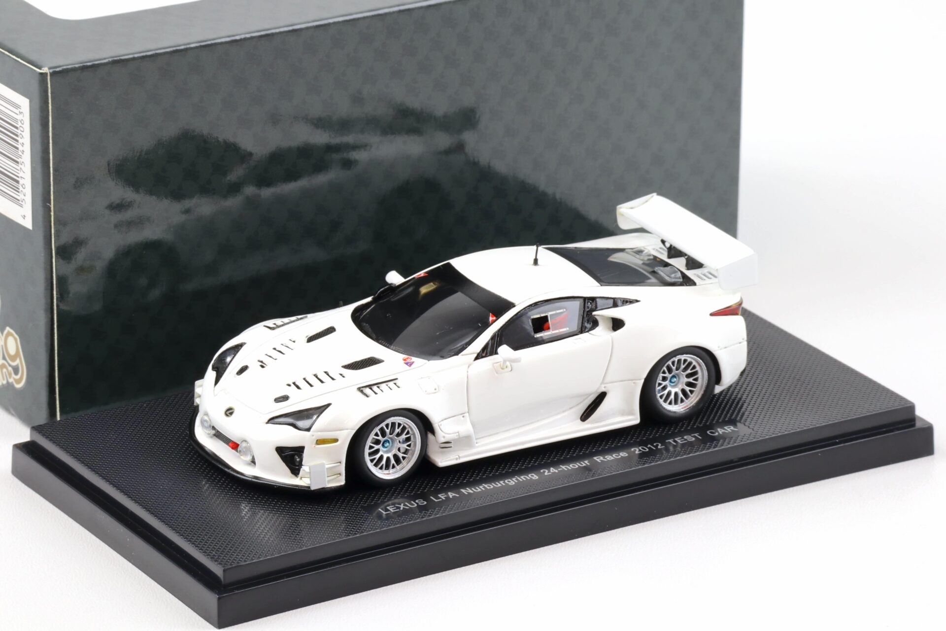 1:43 Ebbro Lexus LFA Nürburgring 24h Race 2012 Test Car white