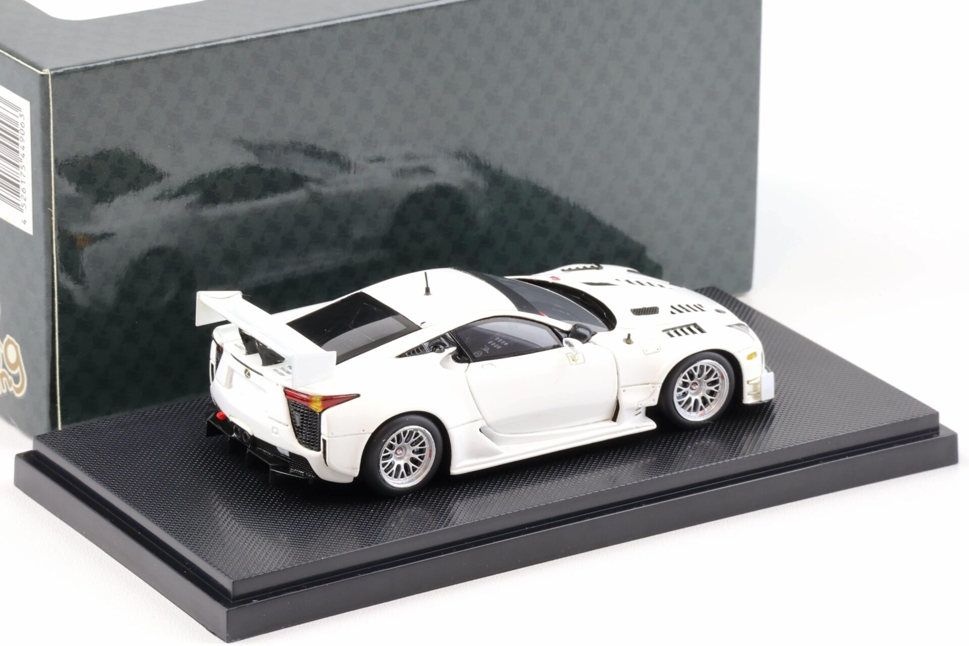 1:43 Ebbro Lexus LFA Nürburgring 24h Race 2012 Test Car white