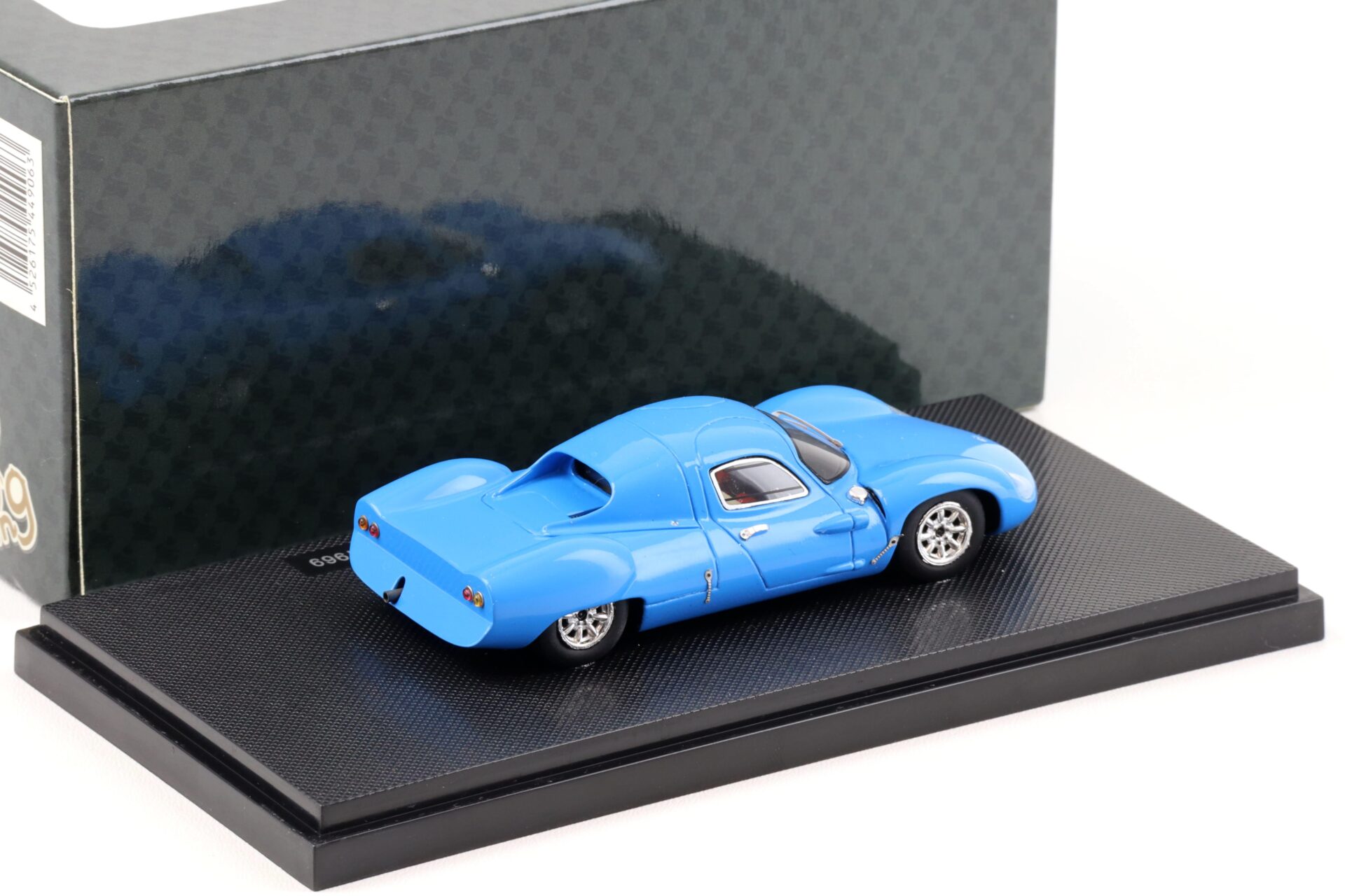1:43 Ebbro Costin Nathan London Racing Car Show 1969 blue