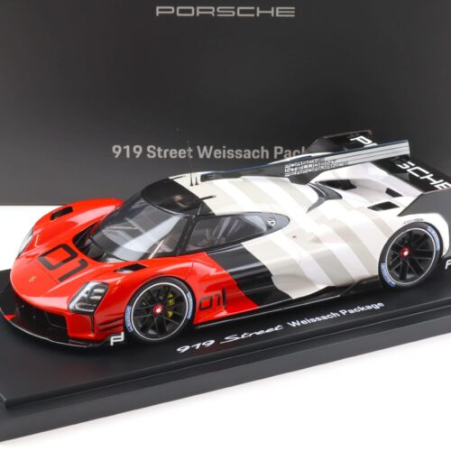 1:18 Spark Porsche 919 Street Version Weissach Package grey/red/black WAP DEALER