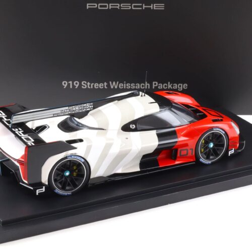 1:18 Spark Porsche 919 Street Version Weissach Package grey/red/black WAP DEALER