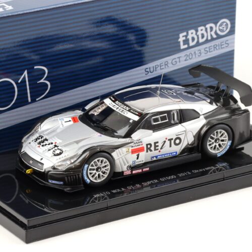 1:43 Ebbro Nissan GT-R Super GT500 REITO MOLA GT-R 2013 Okayama Test #1