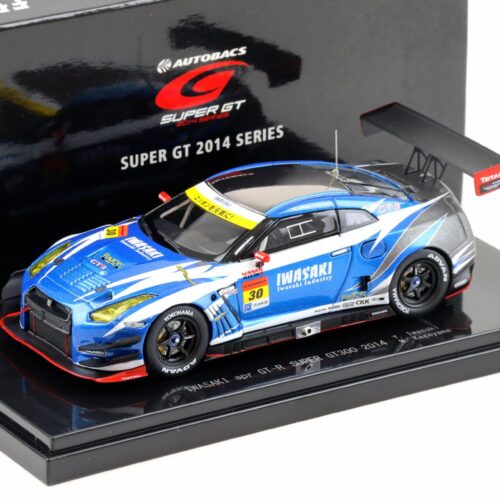 1:43 Ebbro Nissan GT-R R35 Super GT300 IWASAKI apr GT-R 2014 #30 Iwasaki/ Kageyama