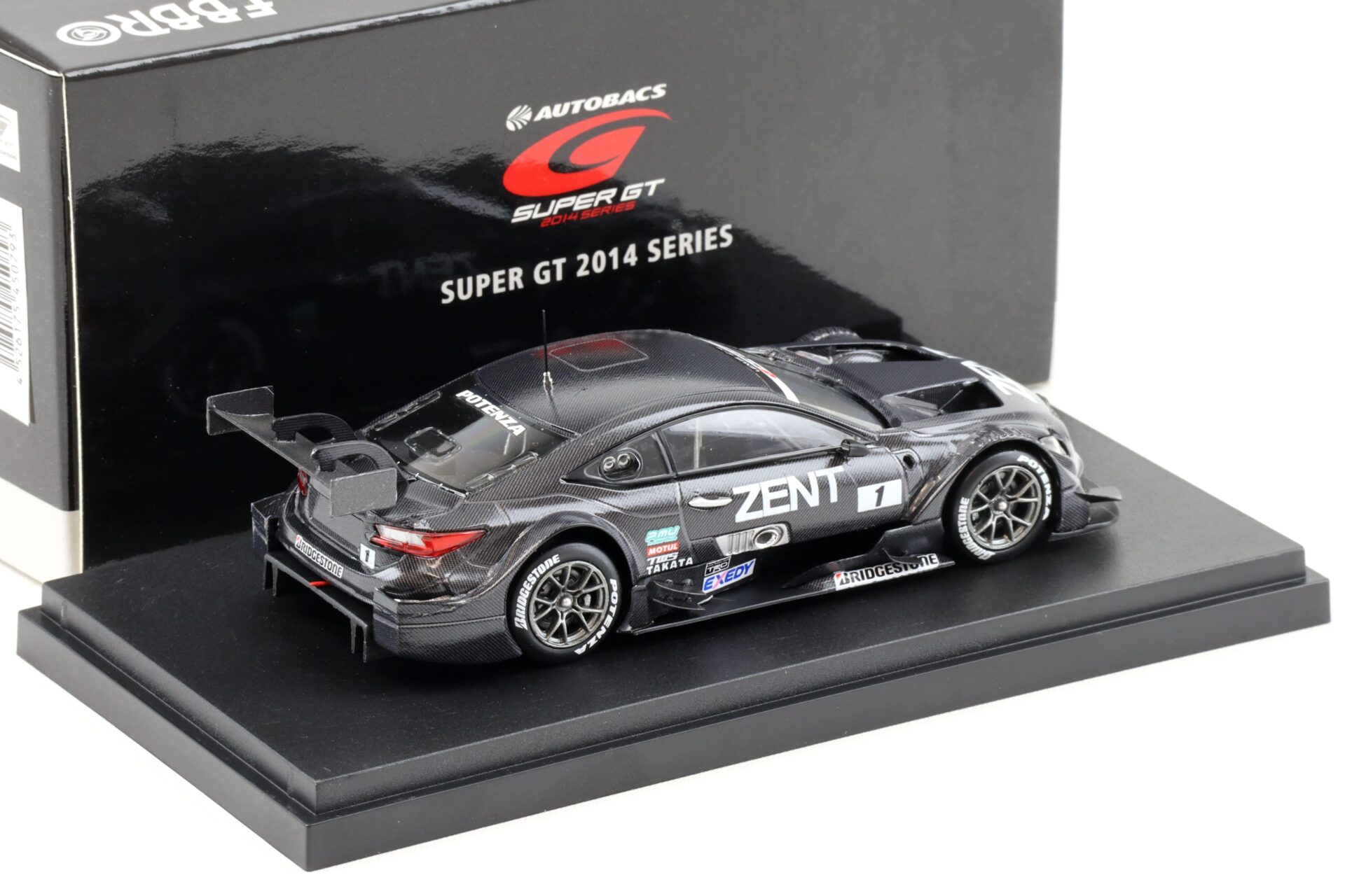 1:43 Ebbro Lexus RC F Super GT500 ZENT CERUMO RC F Test Car 2014 Sepang #1