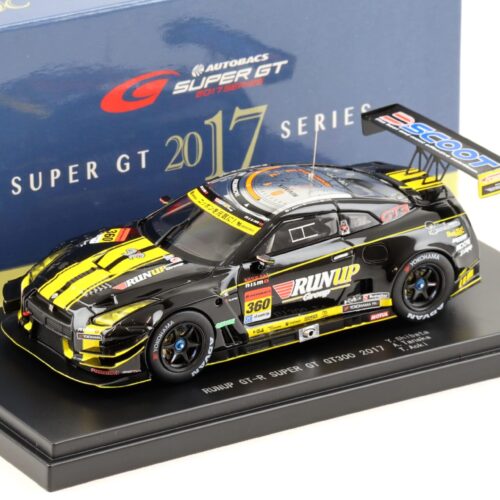 1:43 Ebbro Nissan GT-R R35 Super GT300 RUNUP GT-R 2017 #360 Shibata/ Tanaka/Aoki