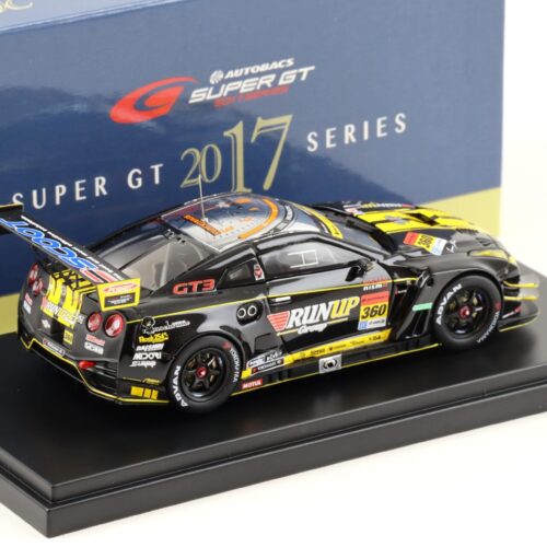 1:43 Ebbro Nissan GT-R R35 Super GT300 RUNUP GT-R 2017 #360 Shibata/ Tanaka/Aoki