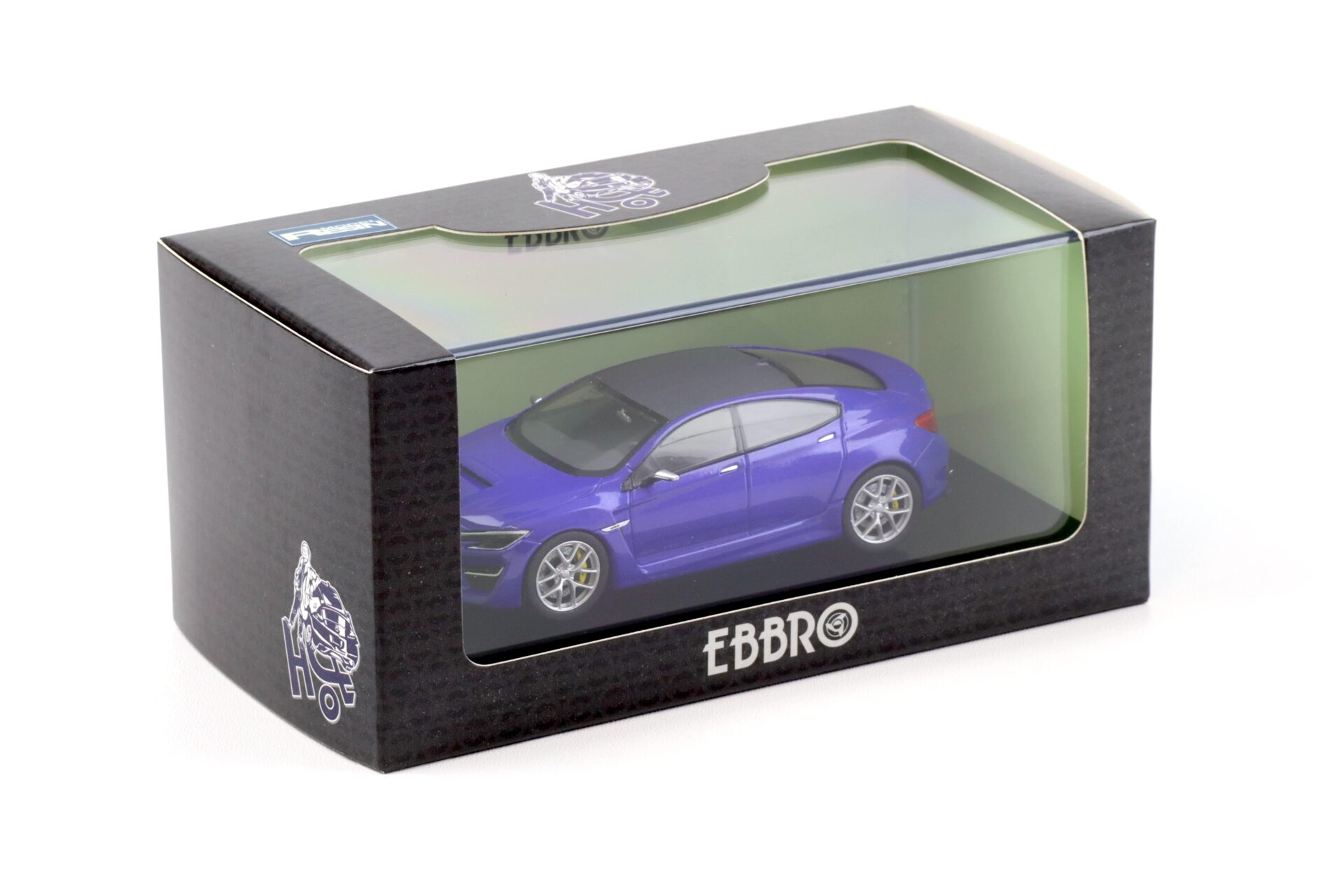 1:43 Ebbro Subaru WRX Concept 2013 New York Auto Show blue metallic