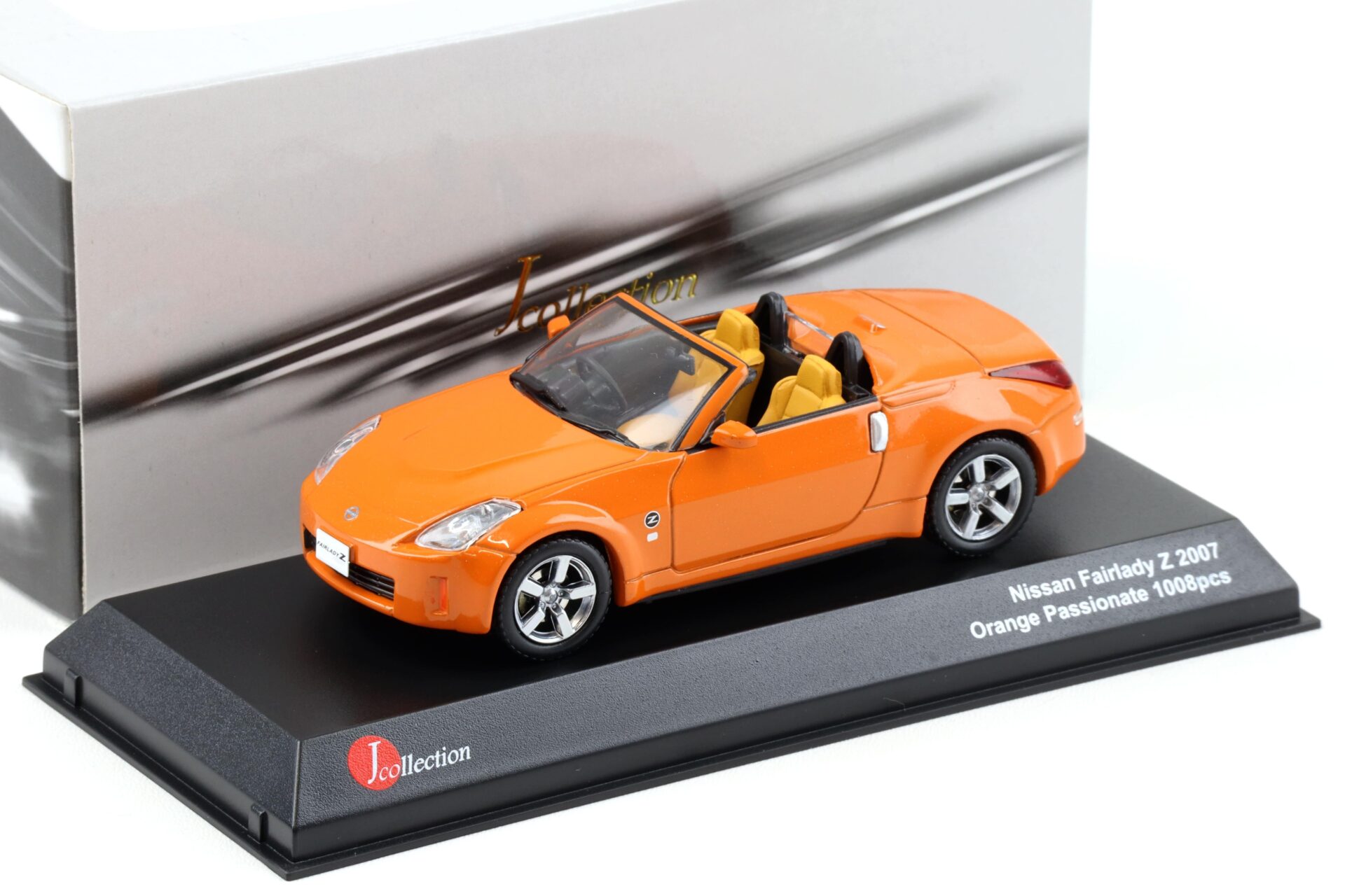 1:43 J-Collection Kyosho Nissan Fairlady Z 2007 orange passionate