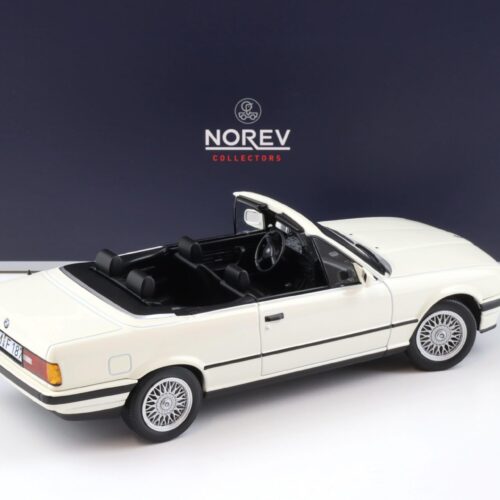 1:18 Norev BMW 325i (E30) Cabriolet 1991 Alpine white 183213
