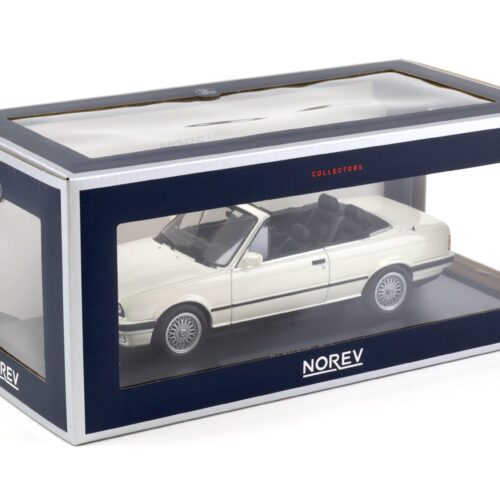 1:18 Norev BMW 325i (E30) Cabriolet 1991 Alpine white 183213