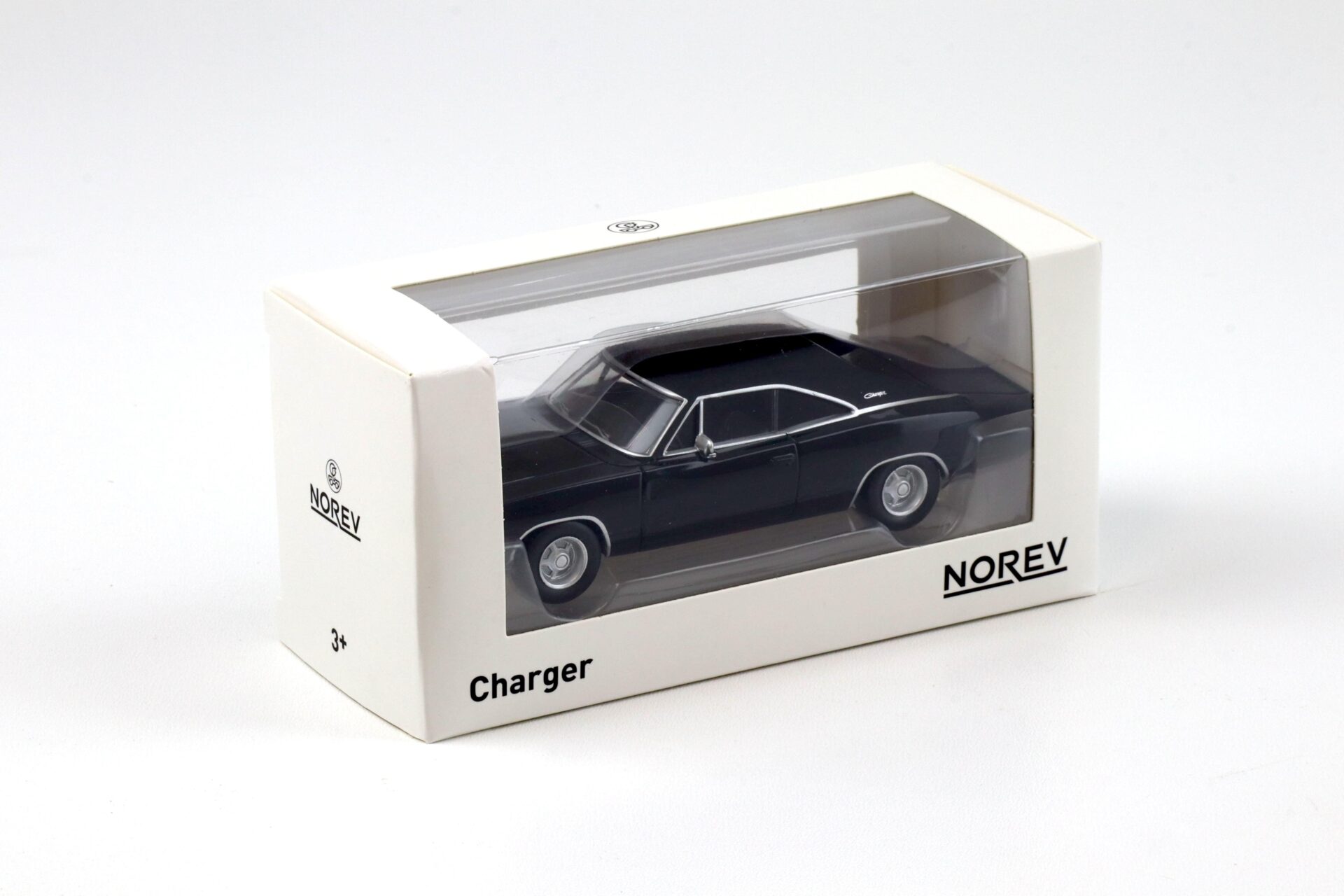 1:43 Norev Jet Car 1968 Dodge Charger black 95004