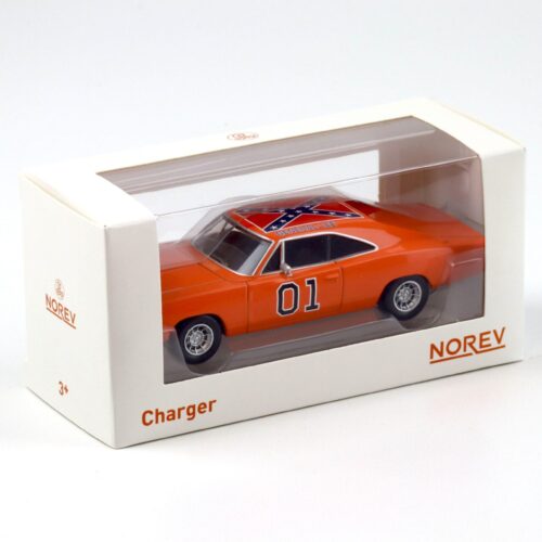 1:43 Norev Jet Car 1969 Dodge Charger General Lee orange 950003
