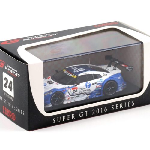 1:43 Ebbro Nissan GT-R Super GT500 Forum Engineering ADVAN 2016 #24 Rd.2 Fuji