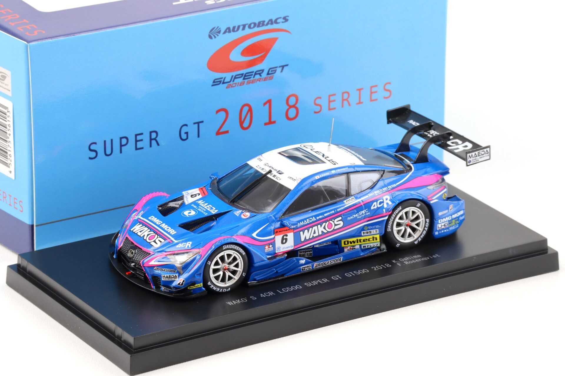 ID 94824 orig.jpg 1:43 Ebbro Lexus LC500 Super GT500 WAKO´s 4CR LC500 2018 #6 Oshima/ Rosenqvist