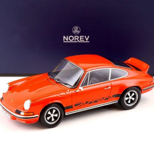 1:18 Norev Porsche 911 RS Touring 1973 blood orange & black - Limited 300 pcs.