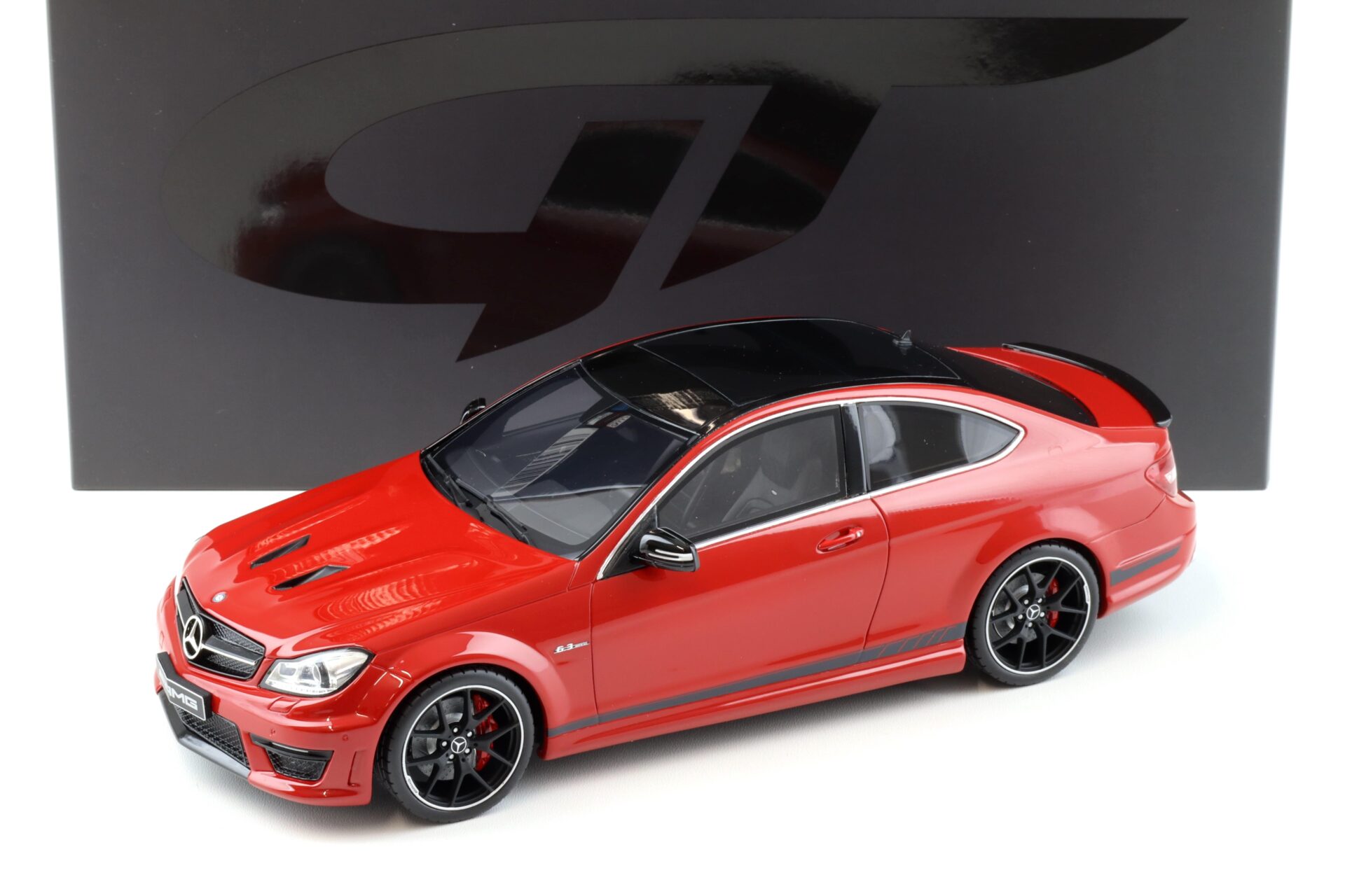 1:18 GT Spirit GT920 Mercedes C63 AMG Coupe (W204) Edition 507 fire opal red 2014