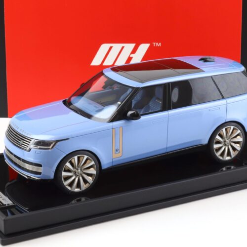 1:18 Motorhelix LCD Range Rover SV Autobiography 2023 light blue MH026LB