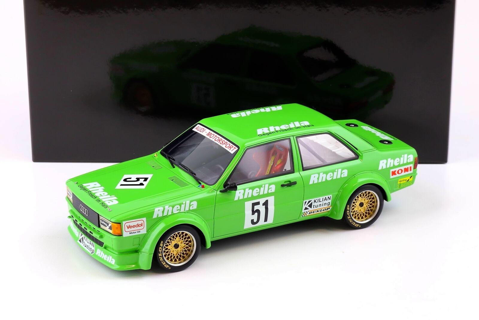1:18 Premium ClassiXXs Audi 80 (B2) Gr.2 No.51 Kilian Tuning ETCC Zolder 1980