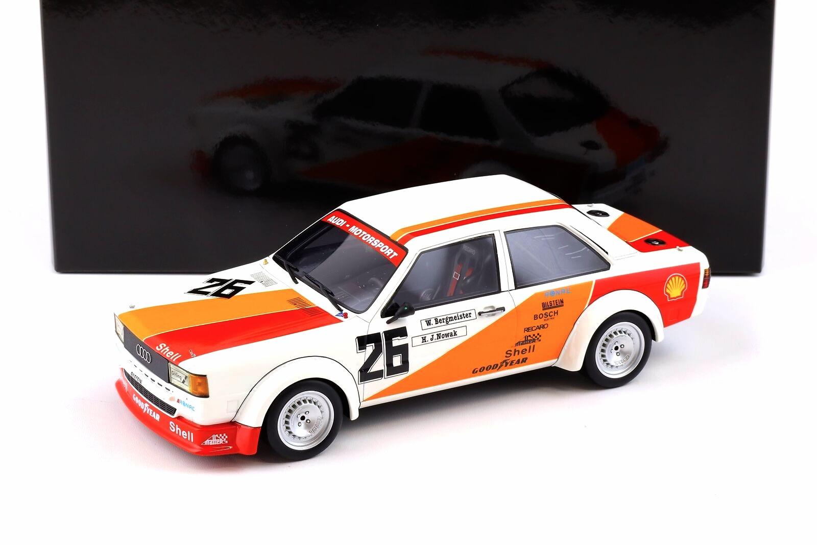 1:18 Premium ClassiXXs Audi 80 (B2) Gr. 2 No.26 ETCC Vallelunga Bergmeister/ Nowak