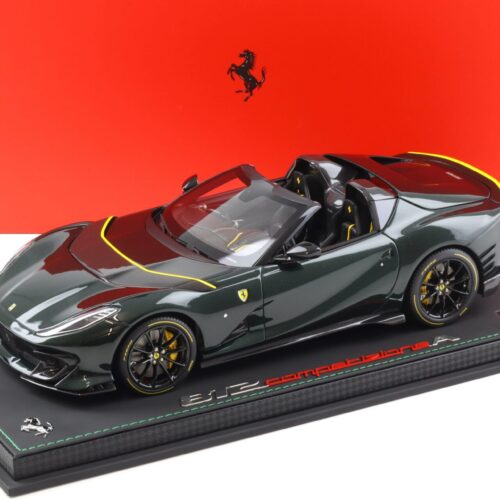 1:18 BBR Ferrari 812 Competizione A Aperta Verde Zeltweg - Limited 70 pcs.