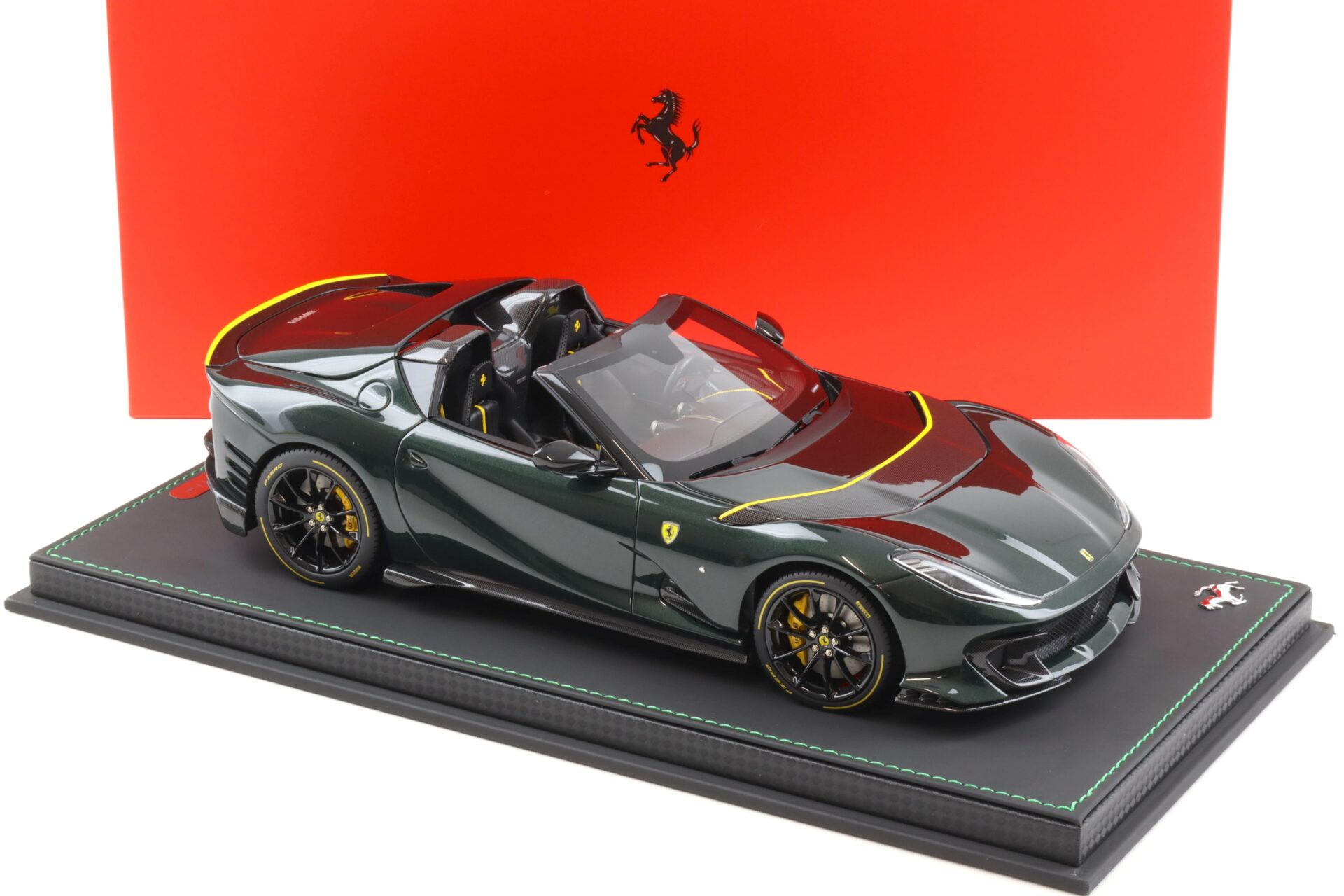 1:18 BBR Ferrari 812 Competizione A Aperta Verde Zeltweg - Limited 70 pcs.