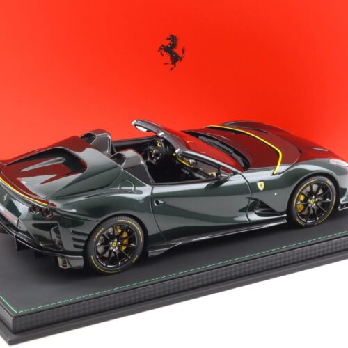 1:18 BBR Ferrari 812 Competizione A Aperta Verde Zeltweg - Limited 70 pcs.