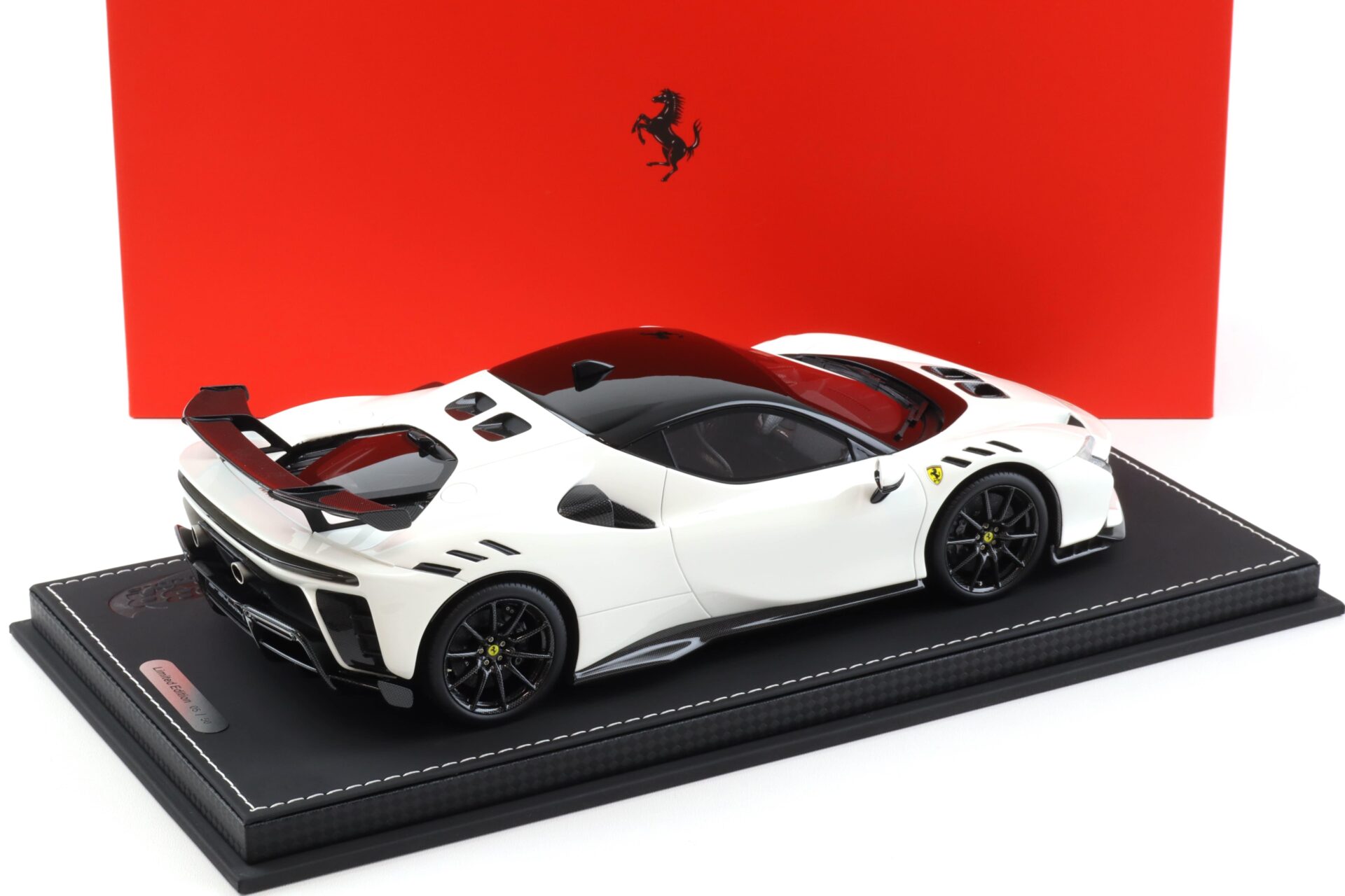 1:18 BBR Ferrari SF90 XX Stradale Bianco Cervino - Limited 50 pcs.