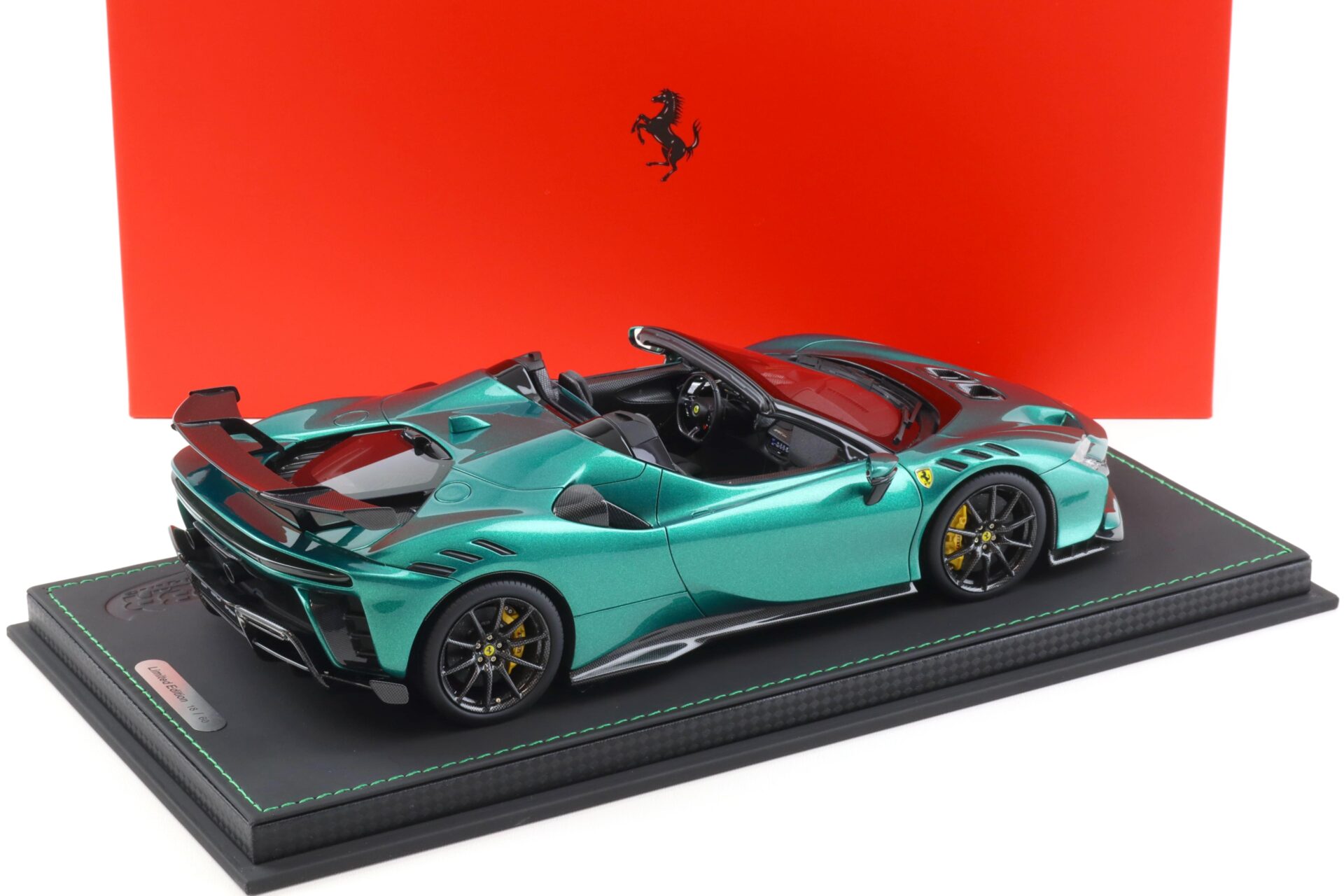 1:18 BBR Ferrari SF90 XX Spider verde green Jewel - Limited 60 pcs.