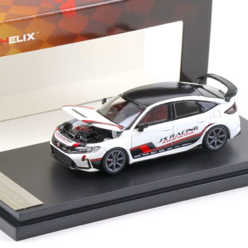 1:64 Motorhelix Honda Civic Type R (FL5) J`S Racing white pearl M65317