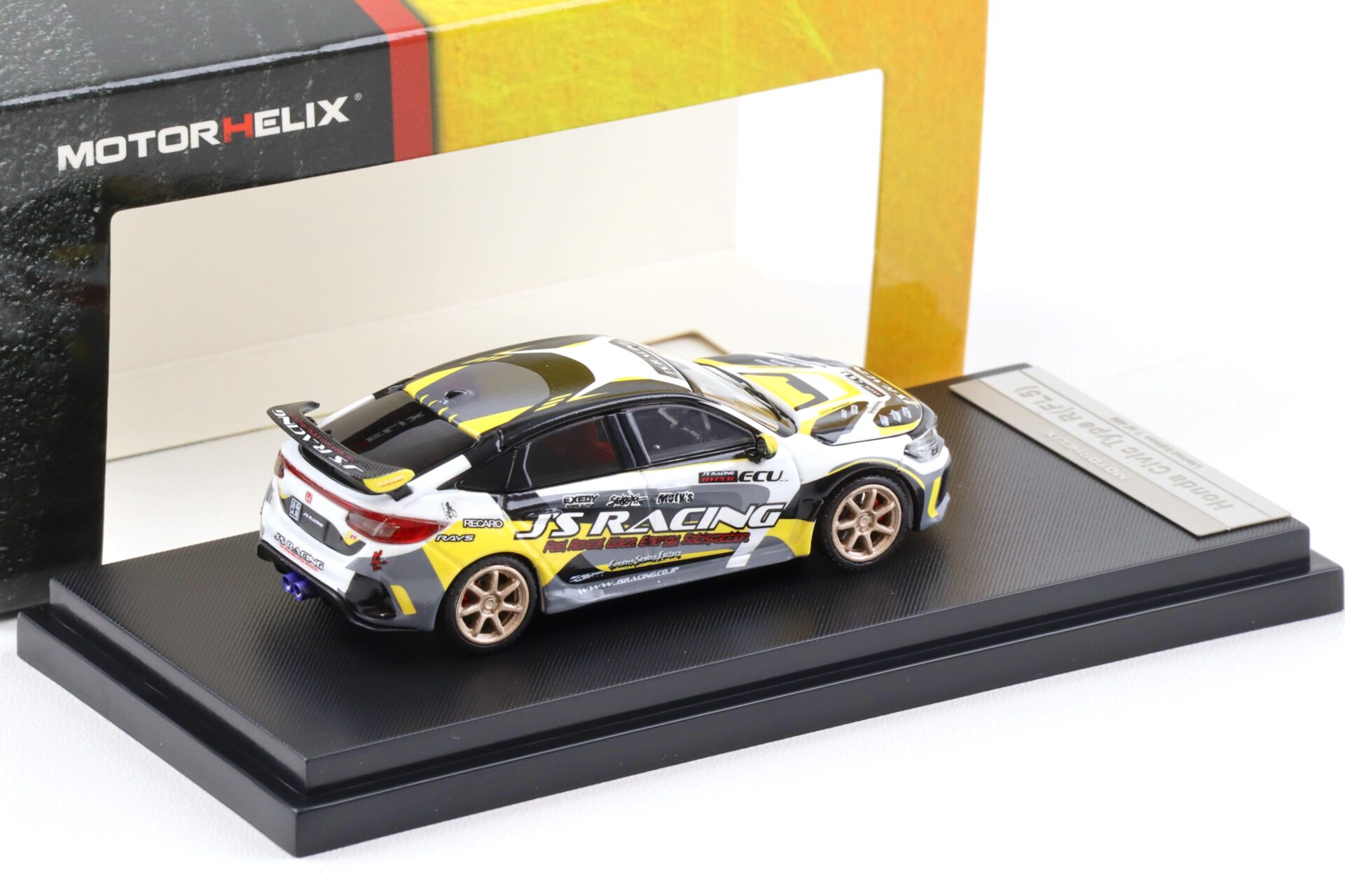 1:64 Motorhelix Honda Civic Type R (FL5) J`S Racing FK8 Livery M65315