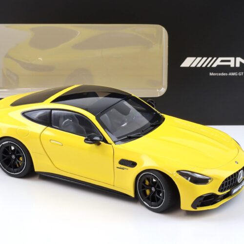 1:18 NZG Mercedes AMG GT 43 sun yellow GTC192 DEALER VERSION