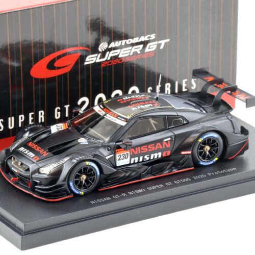1:43 Ebbro Nissan GT-R Super GT500 NISMO Prototype 2020 #230 black