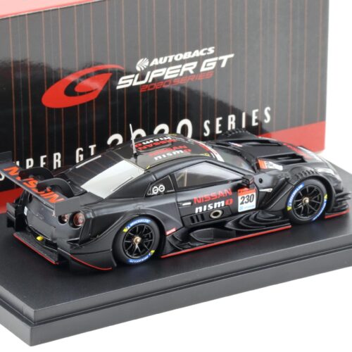 1:43 Ebbro Nissan GT-R Super GT500 NISMO Prototype 2020 #230 black