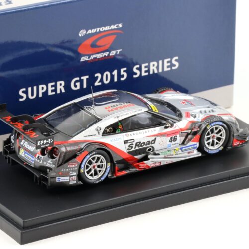 1:43 Ebbro Nissan GT-R Super GT500 S Road MOLA GT-R 2015 Rd.4 Fuji #46 Motoyama