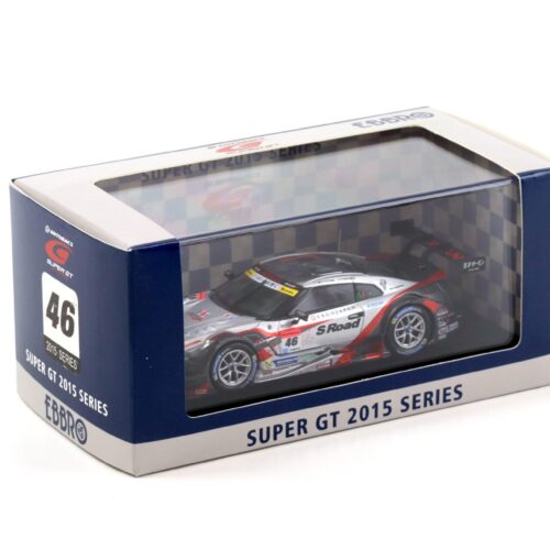 1:43 Ebbro Nissan GT-R Super GT500 S Road MOLA GT-R 2015 Rd.4 Fuji #46 Motoyama