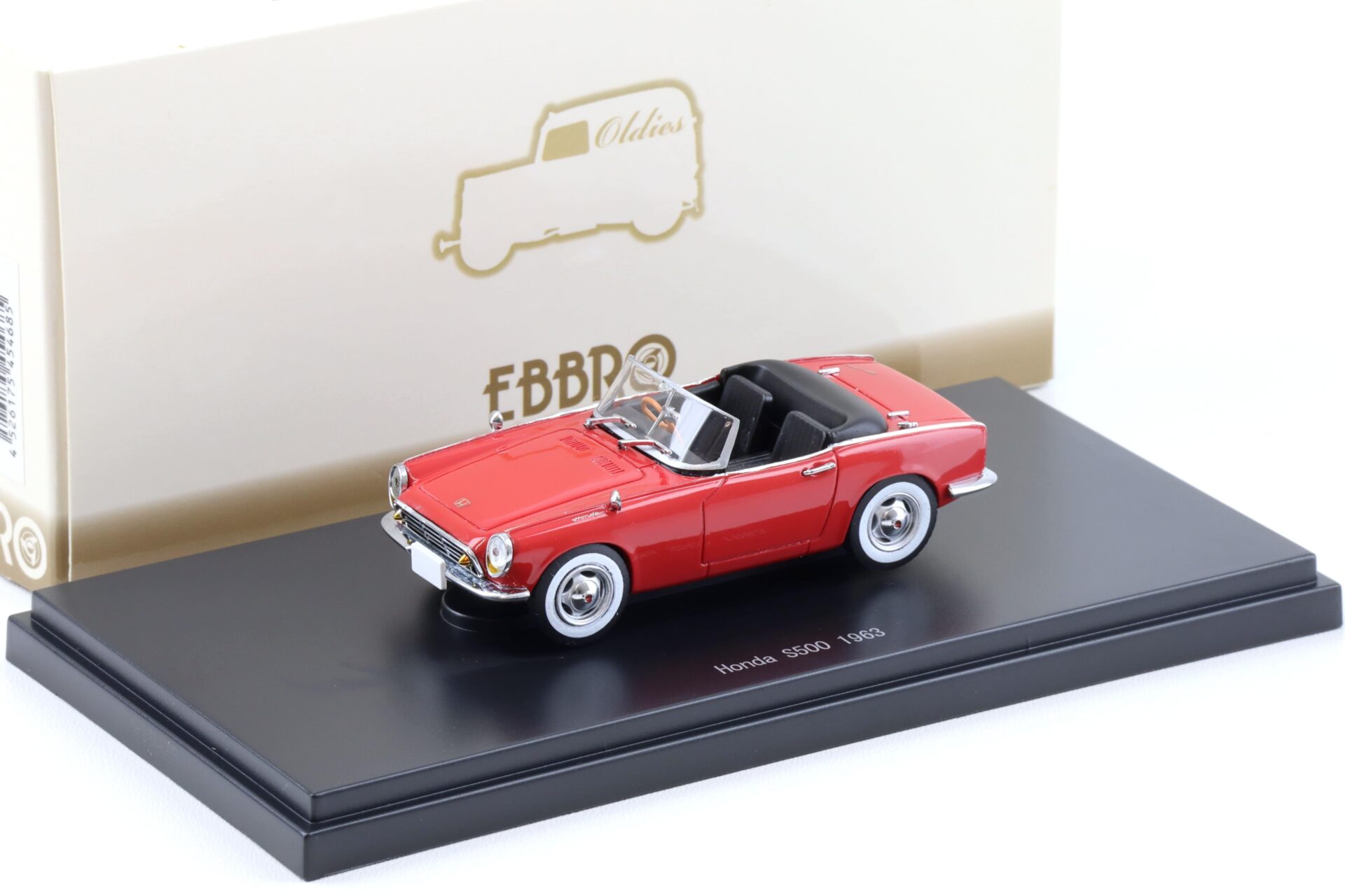 1:43 Ebbro Honda S500 Cabrio 1963 red