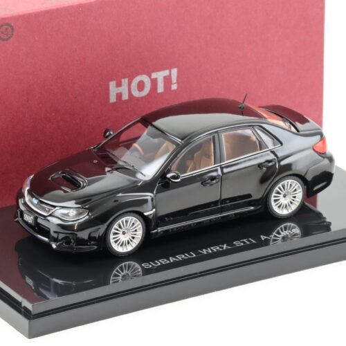 1:43 Ebbro Subaru WRX STI A-Line 4-doors black