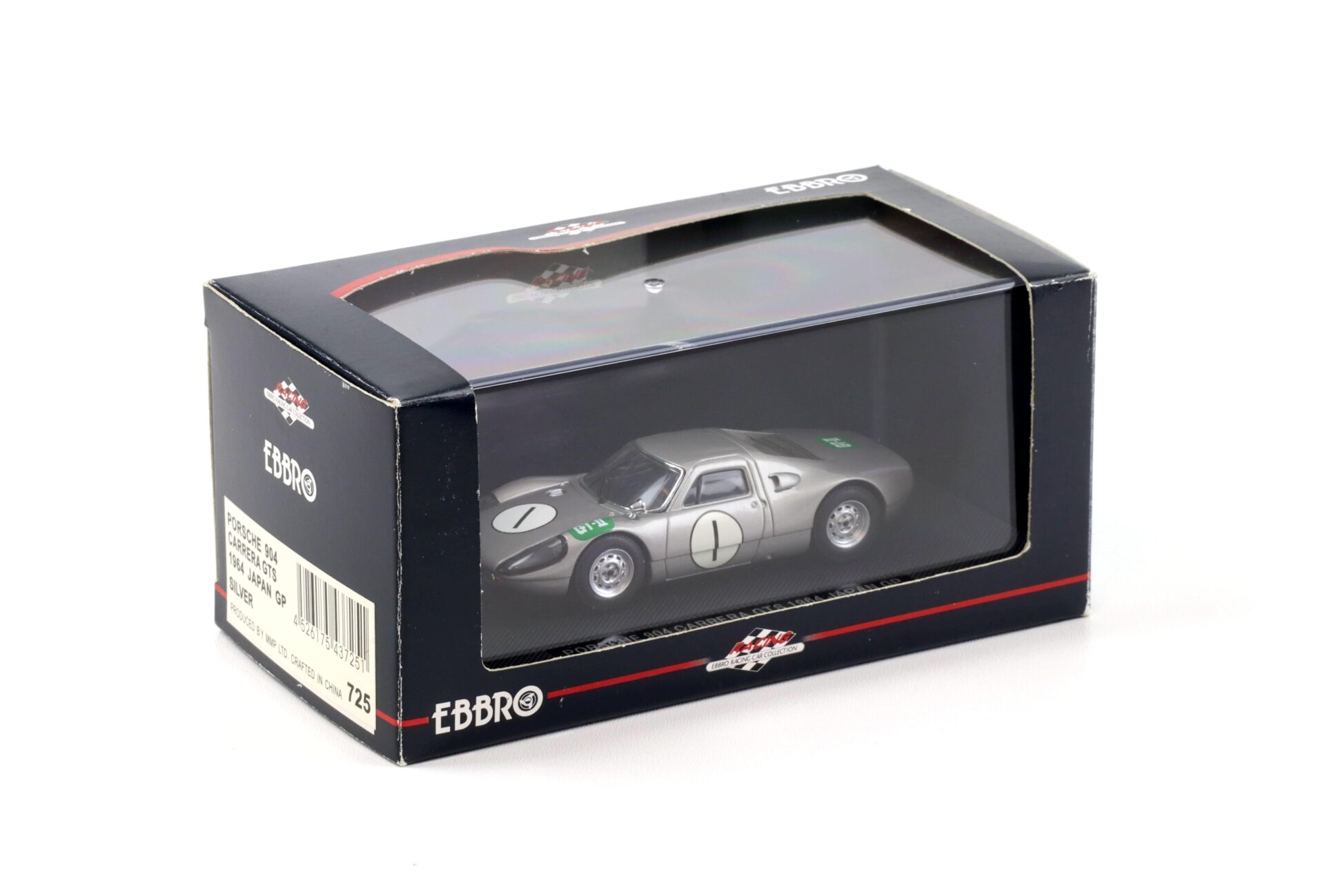1:43 Ebbro Porsche 904 Carrera GTS 1964 Japan GP #1