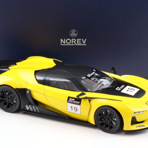 1:18 Norev GT by Citroen Concept Car 2008 yellow / black Gran Turismo - Limited 200 pcs.