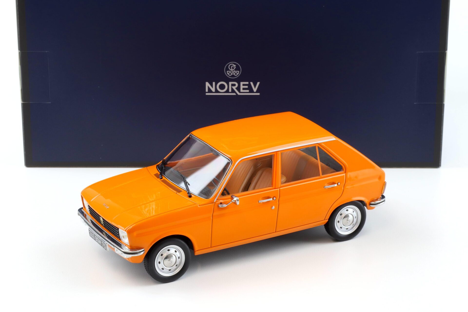 ID 95177 orig 1.jpg 1:18 Norev Peugeot 104 GL 1977 orange - Limited 300 pcs.